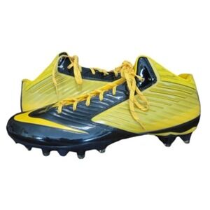 Nike Mens Vapor Speed Pro 3/4 Football Cleats Yellow Black 668839-725 15 M